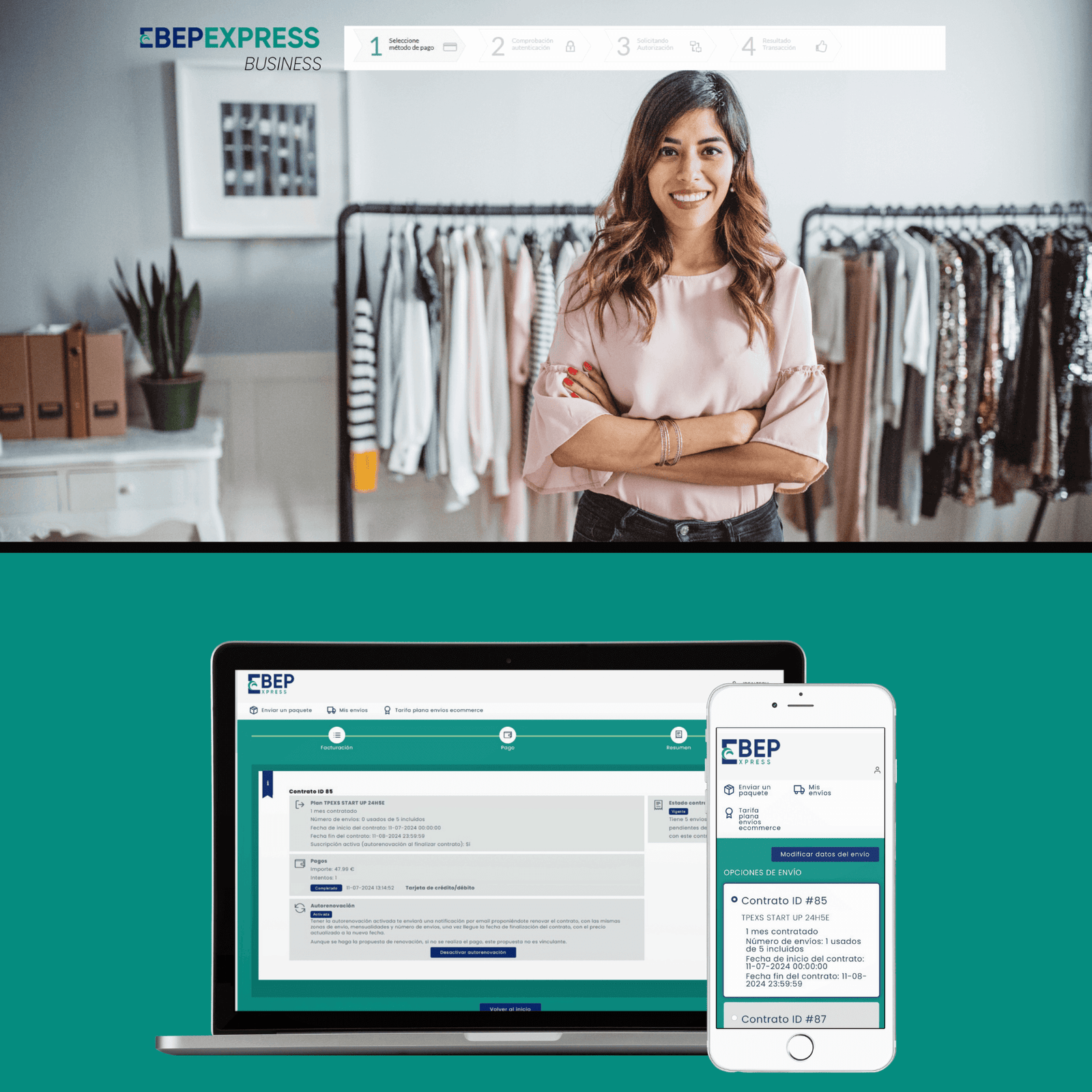 EBEPEXPRESS UK Ecommerce flat rate shipping